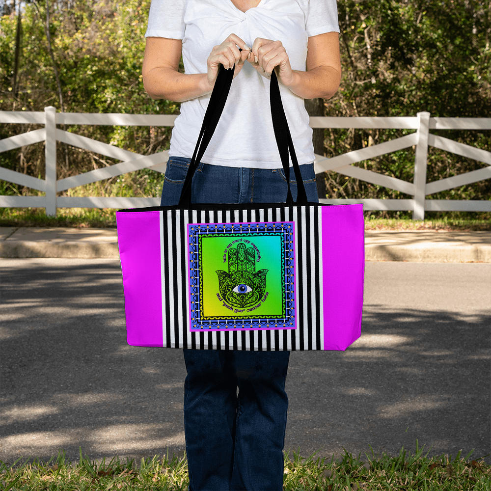 Funny FU Cancer Tote, Funny Cancer Tote