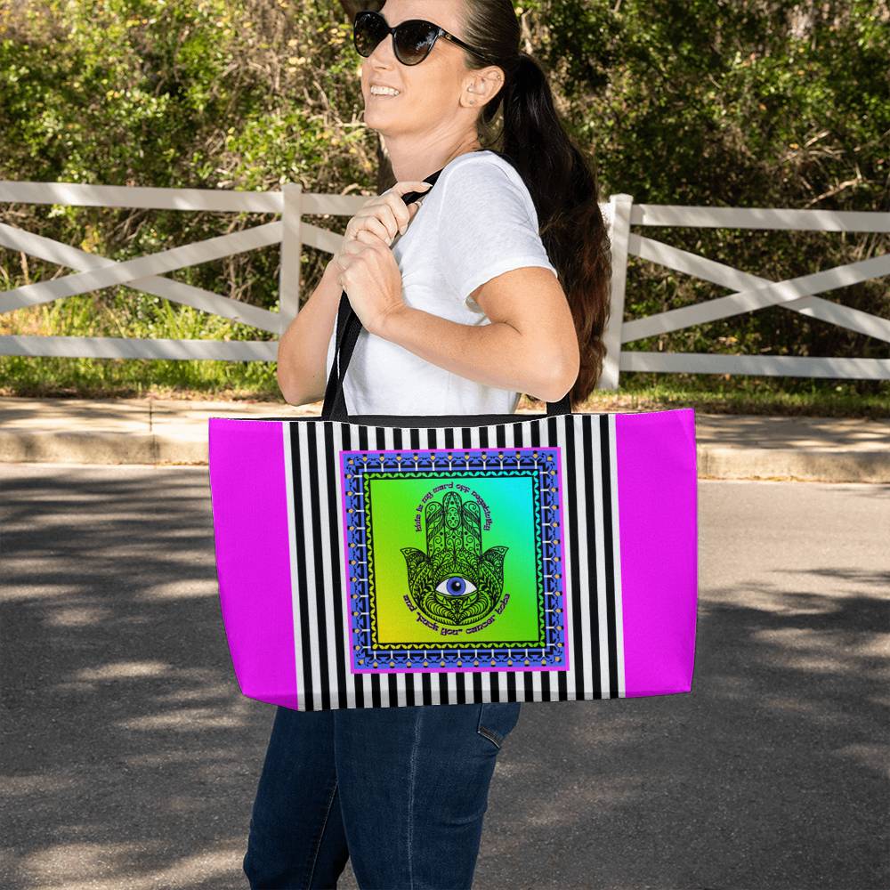 Funny FU Cancer Tote, Funny Cancer Tote